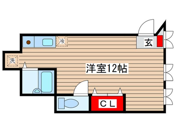 ヴィラ押上の物件間取画像